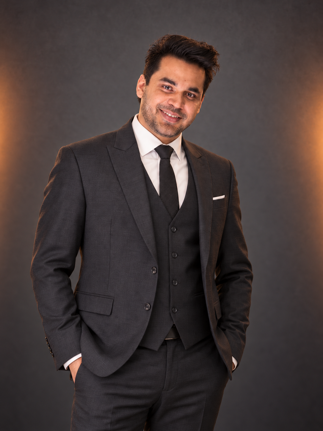 Professional solo portrait of Subham Agarwal